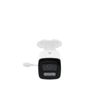 HIKVISION - [Dual Light + ColorVu] Bala IP 4 Megapixel / Lente 4 mm / 60 mts IR + 60 mts Luz Blanca / Exterior IP67 /   WDR 130 dB / Videoanaliticos (Filtro de Falsas Alarmas) / Captura Facial / ACUSEARCH