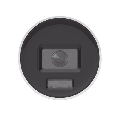 HIKVISION - Bala IP 4 Megapixel / Lente 2.8 mm /  Dual Light (40 mts IR + 40 mts Luz Blanca) / Darkfighter S / Microfono Integrado /  Exterior IP67 / WDR 130 dB / 4 Analíticos: AcuSense, Deteccion Facial, Conteo de Personas por Cruce y Zona