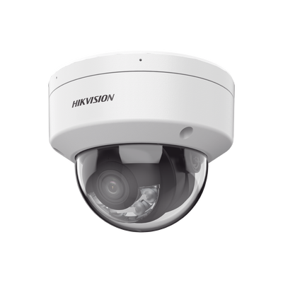 HIKVISION - [Dual Light + ColorVu 3.0 + HikAI] Domo IP 8 Megapixel / Lente 2.8 mm / 30 mts IR + Luz Blanca / 2 Microfonos Integrados / Exterior IP67 / WDR 130 dB / ACUSENSE 3.0 / Metal / NEMA 4X / ACUSEARCH