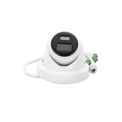 HIKVISION - Turret IP 8 Megapixel (4K) / Lente 2.8 mm / 40 mts IR / Exterior IP67 / Micrófono Integrado / DARKFHGITER / Alarmas y Audio I/O / PoE / ONVIF / Micro SD / 4 Analíticos: AcuSense, Deteccion Facial, Conteo de Personas por Cruce y Zona