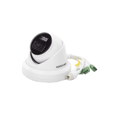 HIKVISION - Turret IP 8 Megapixel (4K) / Lente 2.8 mm / 40 mts IR / Exterior IP67 / Micrófono Integrado / DARKFHGITER / Alarmas y Audio I/O / PoE / ONVIF / Micro SD / 4 Analíticos: AcuSense, Deteccion Facial, Conteo de Personas por Cruce y Zona