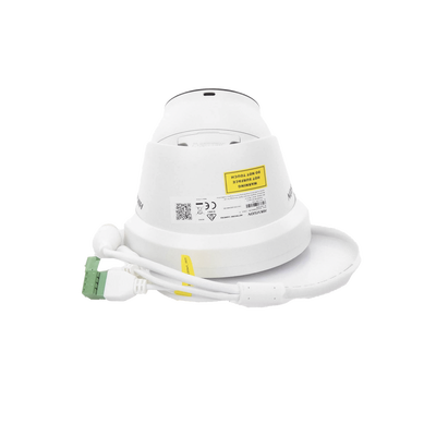 HIKVISION - Turret IP 8 Megapixel (4K) / Lente 2.8 mm / 40 mts IR / Exterior IP67 / Micrófono Integrado / DARKFHGITER / Alarmas y Audio I/O / PoE / ONVIF / Micro SD / 4 Analíticos: AcuSense, Deteccion Facial, Conteo de Personas por Cruce y Zona