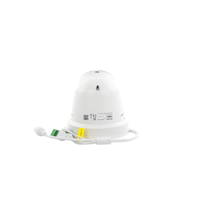HIKVISION - Turret IP 8 Megapixel / Imagen a color 24/7 / Lente 2.8 mm / Micrófono Integrado /Luz Blanca 40 mts / Exterior IP67 / Micrófono Integrado / WDR 130 dB / Entrada y salida de Audio y Alarma / Onvif / MicroSD