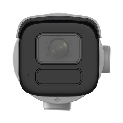 HIKVISION - Bala IP 6 Megapixel / Lente Mot. 2.7 a 13.5 mm / 60 mts IR EXIR / Exterior IP67 / IK10 / DARKFIGHTER / PoE+ / Micro SD / Audio y Alarmas I/O / 4 Analíticos: AcuSense, Deteccion Facial, Conteo de Personas por Cruce y Zona