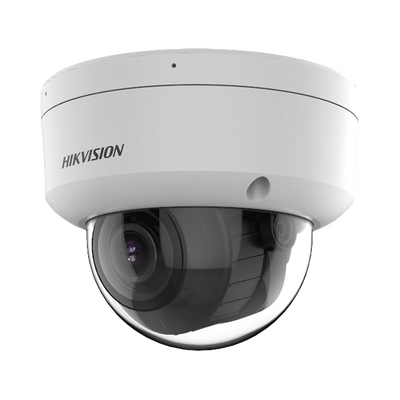HIKVISION - [Dual Light] Domo IP 4 Megapíxel / Lente Motorizado 2.7 a 13.5 mm / 30 mts IR + 30 mts Luz Blanca  / Exterior IP67 / IK10 / WDR 120 dB / PoE / ONVIF / Micro SD