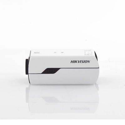 HIKVISION - Camara Box IP 4 Megapixel / Serie PRO / DARKFIGHTER / PoE / 12 Vcc o 24 VCA / WDR 120 dB / ONVIF / RS-485 / BLC /  Entrada y Salida de Audio y Alarmas (No Incluye Lente) / Micro SD
