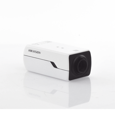 HIKVISION - Camara Box IP 4 Megapixel / Serie PRO / DARKFIGHTER / PoE / 12 Vcc o 24 VCA / WDR 120 dB / ONVIF / RS-485 / BLC /  Entrada y Salida de Audio y Alarmas (No Incluye Lente) / Micro SD