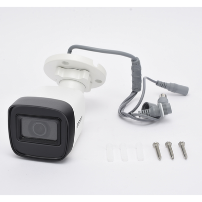 HIKVISION - Camara Box IP 4 Megapixel / Serie PRO / DARKFIGHTER / PoE / 12 Vcc o 24 VCA / WDR 120 dB / ONVIF / RS-485 / BLC /  Entrada y Salida de Audio y Alarmas (No Incluye Lente) / Micro SD