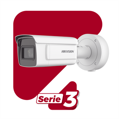 HIKVISION - Bala IP 2 Megapixel / Lente Mot. 4.7 a 71 mm (15X Zoom)  / 150 mts IR EXIR / IP67 / IK10 / WDR 120 dB / PoE + / AcuSense / Videoanaliticos Integrados / MicroSD