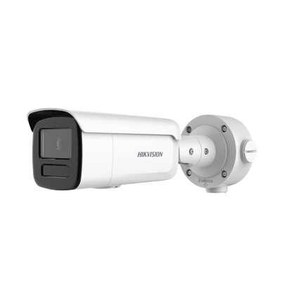 HIKVISION - Bala IP 4 Megapixel / Lente 4 mm / 90 mts IR EXIR / Anticorrosión / DARKFIGHTER / IP67 / PoE / WDR 120 dB / ONVIF / Micro SD / 4 Analíticos: AcuSense, Deteccion Facial, Conteo de Personas por Cruce y Zona