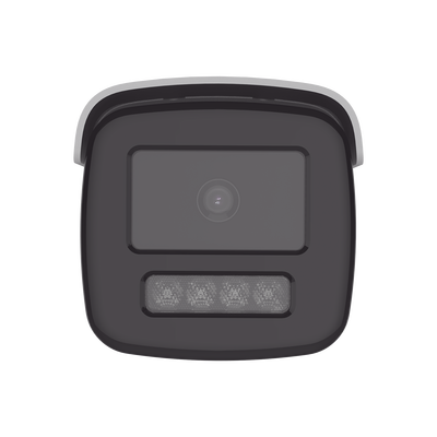 HIKVISION - Bala IP 4 Megapixel / Lente 4 mm / Dual Light (60 mts IR + 60 mts Luz Blanca ) / Darkfighter S / Exterior IP67  / WDR 130 dB / 4 Analíticos: AcuSense, Deteccion Facial, Conteo de Personas por Cruce y Zona