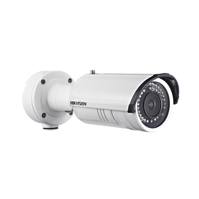 HIKVISION - Bala IP 3 Megapixel / Vídeo Análisis / WDR 120dB / Conteo de Objetos / Detección de Rostros / Cruce de Linea / Intrusión de Área / ROI / Defog / H.264+ / 30 mts IR / PoE