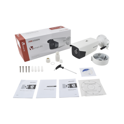 HIKVISION - Cámara IP 2 Megapixel / ANPR / Reconocimiento y captura de Placas Vehiculares / DARKFIGHTER / 60 IPS / IP66 / 50 mts IR / Salida de alarma