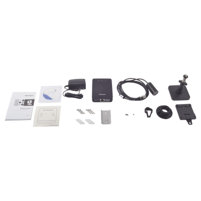 HIKVISION - Pinhole IP 2 Megapixel / Lente 2.8 MM / H.264 / Interior / WDR 120 dB / HLC / Defog / MicroSD / Cable de 2 metros