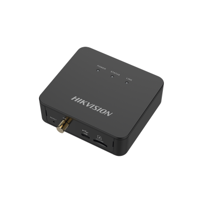 HIKVISION - Pinhole IP 2 Megapixel / Lente 3.7 mm / 2 Mts Cable / PoE / Ideal para Cajeros Automáticos (ATM) / WDR / Micro SD / Cámara Tipo Cilindro