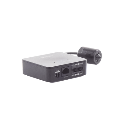 HIKVISION - Pinhole IP 2 Megapixel / Lente 3.7 mm / 2 Mts Cable / PoE / Ideal para Cajeros Automáticos (ATM) / WDR / Micro SD / Cámara Tipo Cilindro