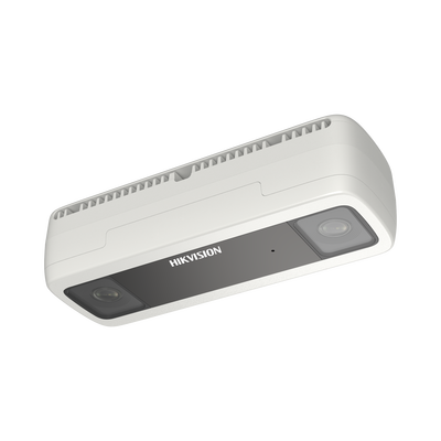 HIKVISION - Cámara IP Dual 2 Megapixel / Lente 2 mm / Conteo de Personas / PoE / Exterior IP67 / 6 mts IR / Ultra Baja Iluminación / Conteo de Aforo