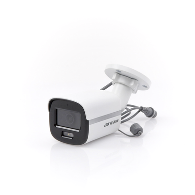 HIKVISION - [ColorVu] Bala TURBOHD 3K (5 Megapixel) / Lente 2.8 mm / Micrófono Integrado / Luz Blanca 20 mts / Exterior IP67 / dWDR / 4 Tecnologías