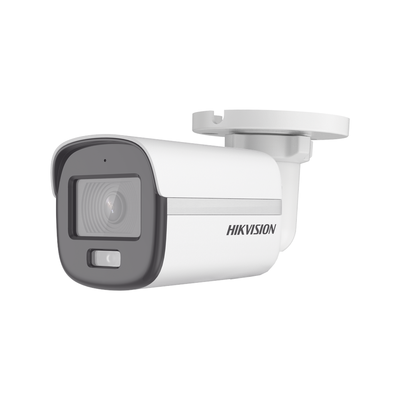 HIKVISION - [ColorVu] Bala TURBOHD 3K (5 Megapixel) / Lente 2.8 mm / Micrófono Integrado / Luz Blanca 20 mts / Exterior IP67 / dWDR / 4 Tecnologías