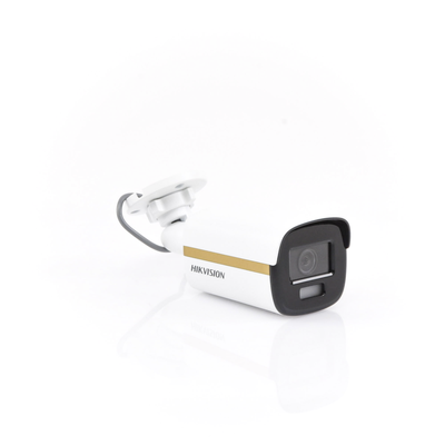 HIKVISION - [ColorVu] Bala TURBOHD 4K / Imagen a Color 24/7 / Lente 3.6 mm / METAL / Luz Blanca 40 mts / Exterior IP67 /  WDR 130 dB