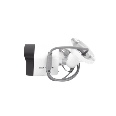 HIKVISION - Bala TURBOHD 2 Megapixel (1080p) / Gran Angular 99° / Lente 2.8 mm / 30 mts IR EXIR / Exterior IP67 / 4 Tecnologías / dWDR / Metal