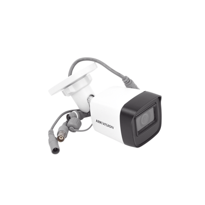 HIKVISION - Bala TURBOHD 2 Megapixel (1080p) / Gran Angular 99° / Lente 2.8 mm / 30 mts IR EXIR / Exterior IP67 / 4 Tecnologías / dWDR / Metal