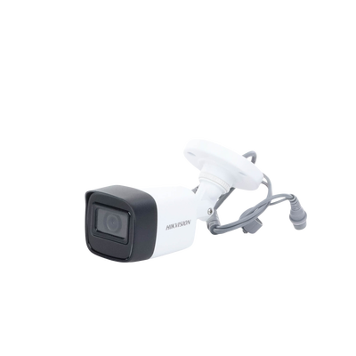 HIKVISION - Bala TURBOHD 4K (8 Megapixel) / Gran Angular 102° / Lente 2.8 mm / Exterior IP67 / IR EXIR 30 mts / dWDR / Metal
