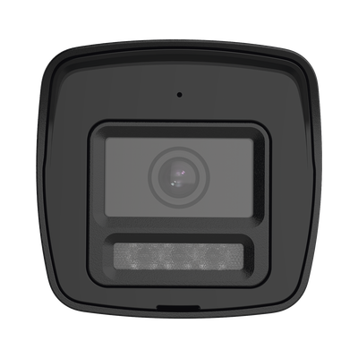 HIKVISION - [Audio Bidireccional + Dual Light + ColorVu] Bala TURBOHD 4K (8 Megapixel) / Lente 2.8 mm / 30 mts IR EXIR + 20 mts Luz Blanca / Micrófono y Bocina Integrado / Exterior IP67 / Metal / dWDR