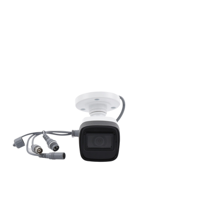 HIKVISION - Bala TURBOHD 2 Megapíxeles (1080p) / Lente 3.6 mm / Exterior IP67 / 80 mts IR EXIR / dWDR / 4 Tecnologías
