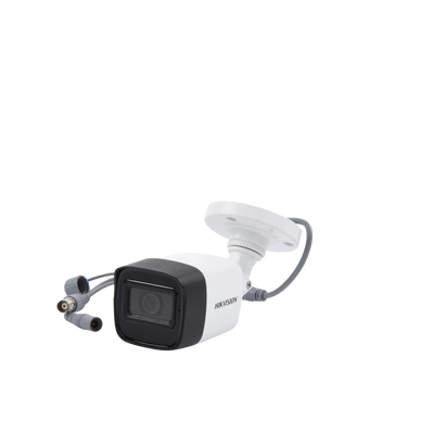 HIKVISION - Bala TURBOHD 2 Megapíxeles (1080p) / Lente 3.6 mm / Exterior IP67 / 80 mts IR EXIR / dWDR / 4 Tecnologías
