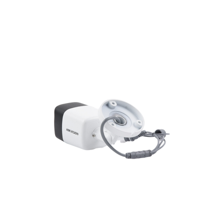 HIKVISION - Bala TURBOHD 2 Megapíxeles (1080p) / Lente 3.6 mm / Exterior IP67 / 80 mts IR EXIR / dWDR / 4 Tecnologías
