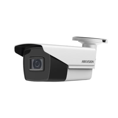 HIKVISION - Bala TURBOHD 2 Megapixel (1080p)/ Lente Mot. 2.7 a 13.5 mm / 70 mts IR EXIR / HLC / Exterior IP67 / WDR 120 dB / Ultra Baja Iluminación / 12 Vcc / 24 VCA