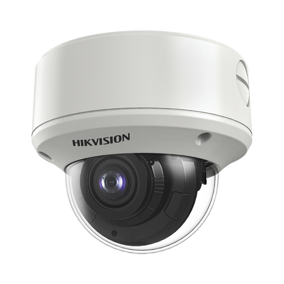 HIKVISION - Domo TURBOHD 2 Megapixel (1080p) / Ultra Baja Iluminación / WDR 130 dB / Lente Mot. 2.7 - 13.5 mm / IP67 / IK10 / 60 mts IR EXIR / Metal