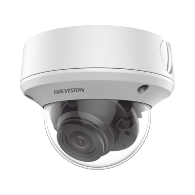 HIKVISION - Domo TURBOHD 5 Megapixel / Lente Motorizado 2.7 - 13.5 mm / IR EXIR 40 mts / IK10 / IP67 / dWDR
