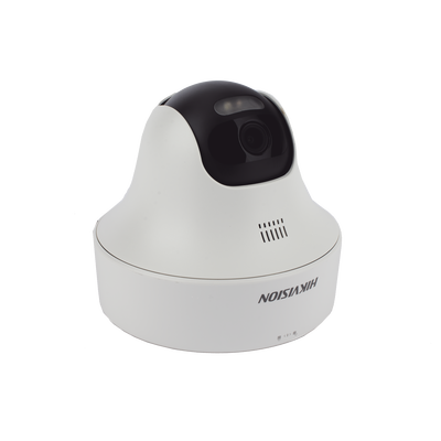 HIKVISION - [Audio Bidireccional + Dual Light + ColorVu] PT TURBOHD 2 Megapixel (1080p) / Lente 3.6 mm / 25 mts IR EXIR + 20 mts Luz Blanca / Micrófono y Bocina Integrado / Interior / Plastico / dWDR