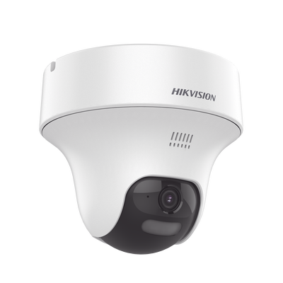 HIKVISION - [Audio Bidireccional + Dual Light + ColorVu] PT TURBOHD 2 Megapixel (1080p) / Lente 3.6 mm / 25 mts IR EXIR + 20 mts Luz Blanca / Micrófono y Bocina Integrado / Interior / Plastico / dWDR