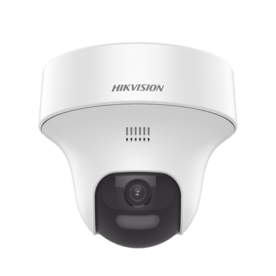 HIKVISION - [Audio Bidireccional + Dual Light + ColorVu] PT TURBOHD 2 Megapixel (1080p) / Lente 3.6 mm / 25 mts IR EXIR + 20 mts Luz Blanca / Micrófono y Bocina Integrado / Interior / Plastico / dWDR