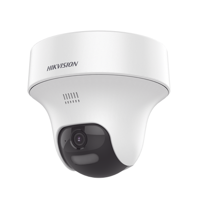HIKVISION - [Audio Bidireccional + Dual Light + ColorVu] PT TURBOHD 2 Megapixel (1080p) / Lente 3.6 mm / 25 mts IR EXIR + 20 mts Luz Blanca / Micrófono y Bocina Integrado / Interior / Plastico / dWDR