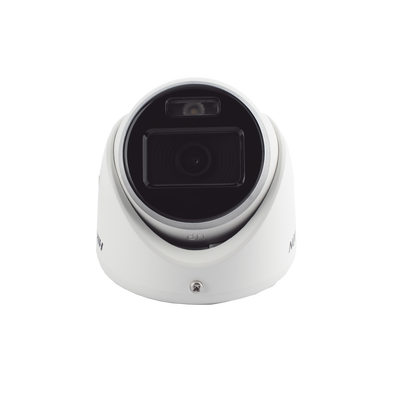 HIKVISION - [Dual Light + ColorVu] Turret TURBOHD 2 Megapixel (1080p) / Lente 2.8 mm / 20 mts IR + 20 mts Luz Blanca / Gran Angular 105° / Exterior IP67 / Micrófono Integrado / dWDR / 4 Tecnologías / Metal