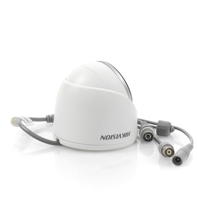HIKVISION - [ColorVu] Turret TURBOHD 3K (5 Megapixel) / Micrófono Integrado / Lente 2.8 mm / Imagen a Color 24/7 / 20 mts Luz Blanca / Exterior IP67 / dWDR / 4 Tecnologías