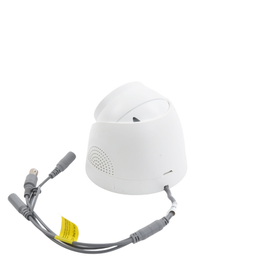 HIKVISION - Turret TURBOHD 2 Megapixeles (1080p) / Imagen a color 24/7 / Lente 2.8 mm / Luz Blanca 20 mts / Exterior IP67 / WDR 130dB / Sensor PIR / Sirena Integrada / Estrobo ROJO - AZUL / Micrófono Integrado