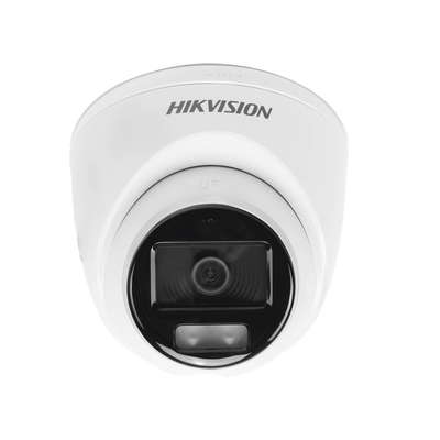 HIKVISION - [ColorVu] Turret TURBOHD 3K (5 Megapixel) / Micrófono Integrado / Lente 3.6 mm / Imagen a Color 24/7 / 40 mts Luz Blanca / Exterior IP67 / dWDR / 4 Tecnologías