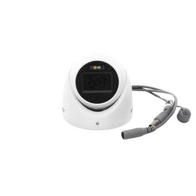HIKVISION - [Dual Light + ColorVu] Turret TURBOHD 2 Megapixel (1080p) / Lente 2.8 mm / 30 mts IR + 20 mts Luz Blanca / Gran Angular 101° / Exterior IP67 / Micrófono Integrado /  4 Tecnologías /  Metal