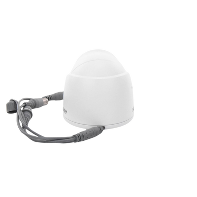 HIKVISION - [Dual Light + ColorVu] Turret TURBOHD 3K (5 Megapixel) / Lente 2.8 mm / 30 mts IR + 20 mts Luz Blanca / Gran Angular 104.9° / Exterior IP67 / Micrófono Integrado / dWDR / 4 Tecnologías / Metal