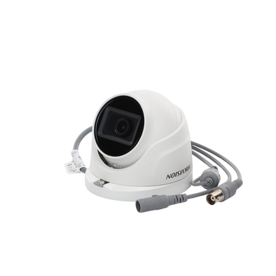 HIKVISION - Eyeball TURBOHD 4K (8 Megapixel) / Gran Angular 102.9° / Lente 2.8 mm / Exterior IP67/ IR EXIR 30 mts / dWDR / TVI-AHD-CVI-CVBS / Metal