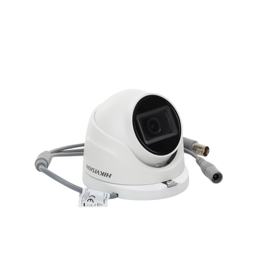 HIKVISION - Eyeball TURBOHD 4K (8 Megapixel) / Gran Angular 102.9° / Lente 2.8 mm / Exterior IP67/ IR EXIR 30 mts / dWDR / TVI-AHD-CVI-CVBS / Metal