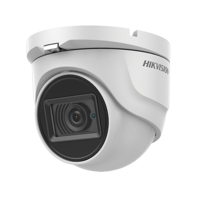 HIKVISION - Eyeball TURBOHD 4K (8 Megapixel) / Gran Angular 102.9° / Lente 2.8 mm / Exterior IP67/ IR EXIR 30 mts / dWDR / TVI-AHD-CVI-CVBS / Metal