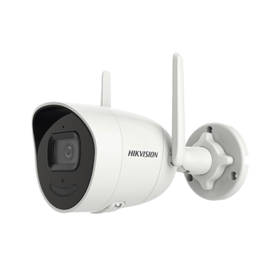 HIKVISION - Bala IP 2 Megapixel / Lente 2.8 mm / 30 mts IR / Exterior IP66 / Wi-Fi / dWDR / H.265+ / Micrófono y Bocina Interconstruido /  MicroSD