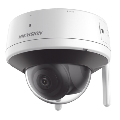 HIKVISION - Domo IP 4 Megapixel / Lente 2.8 mm / 30 mts IR / Exterior IP66 / Wi-Fi / ACUSENSE Lite / dWDR  / H.265+ / Micrófono y Bocina Interconstruido / Micro SD / Se Conecta Directo a la App de Hik-Connect