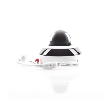 HIKVISION - Mini Domo PTZ IP 4 Megapixel / 4X Zoom / H.265+ / 20 mts IR EXIR / WDR / PoE / IK10 /Exterior IP66 / DarkFighter / Micrófono Integrado / Micro SD